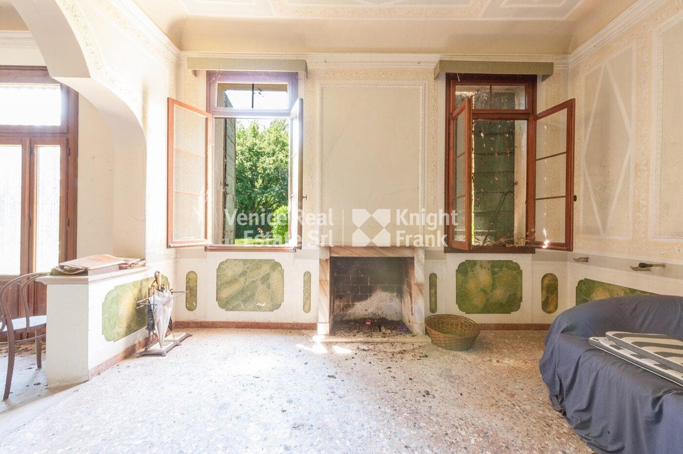 Portion of Period Villa in Mirano, Venice Countryside Venice Real Estate