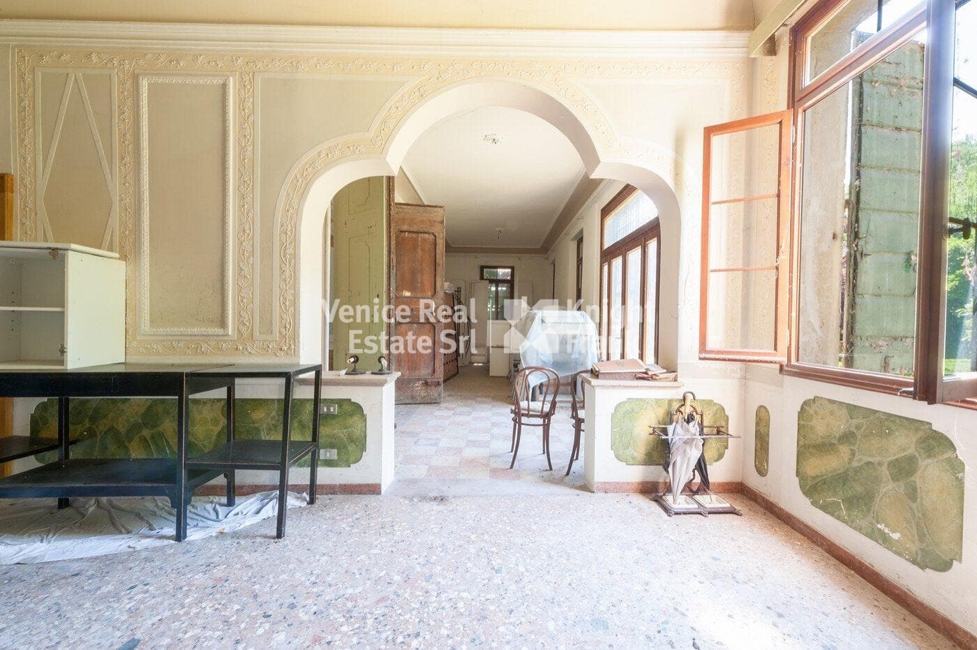 Portion of Period Villa in Mirano, Venice Countryside Venice Real Estate
